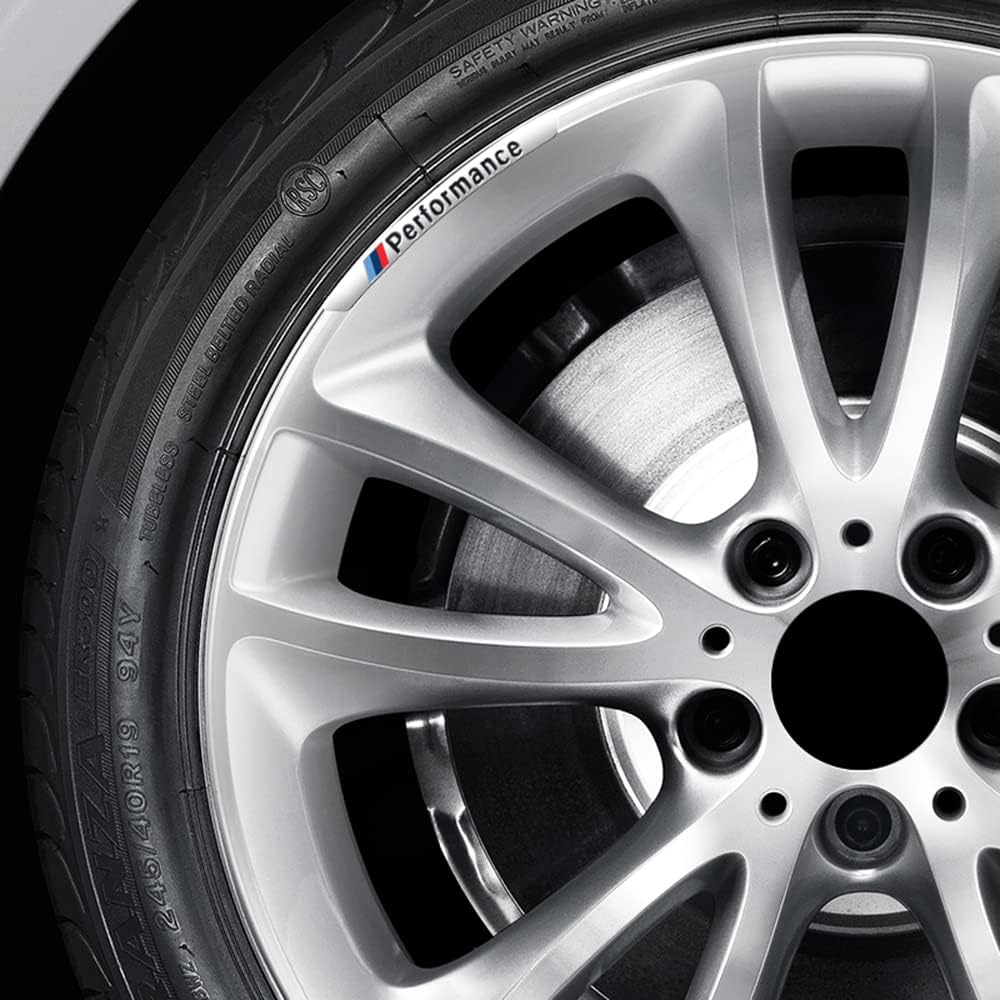 4 Piezas de calcomanías para el centro de la rueda del coche de aluminio, emblemas de llanta plateados