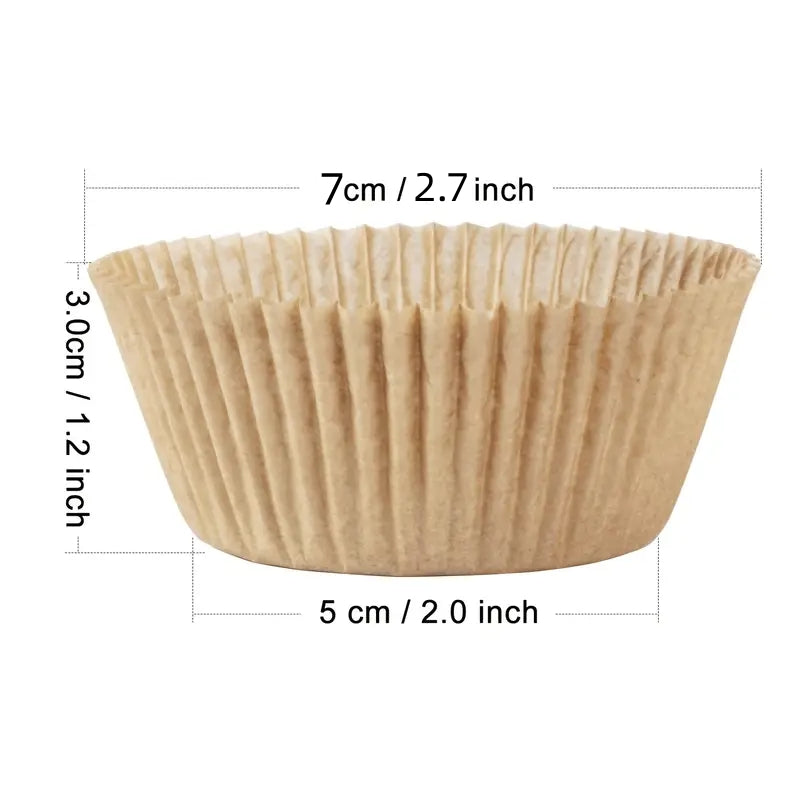 Baking Tools Set 100/200pcs Paper Cupcake Liners Heat Resistant Muffin Molds