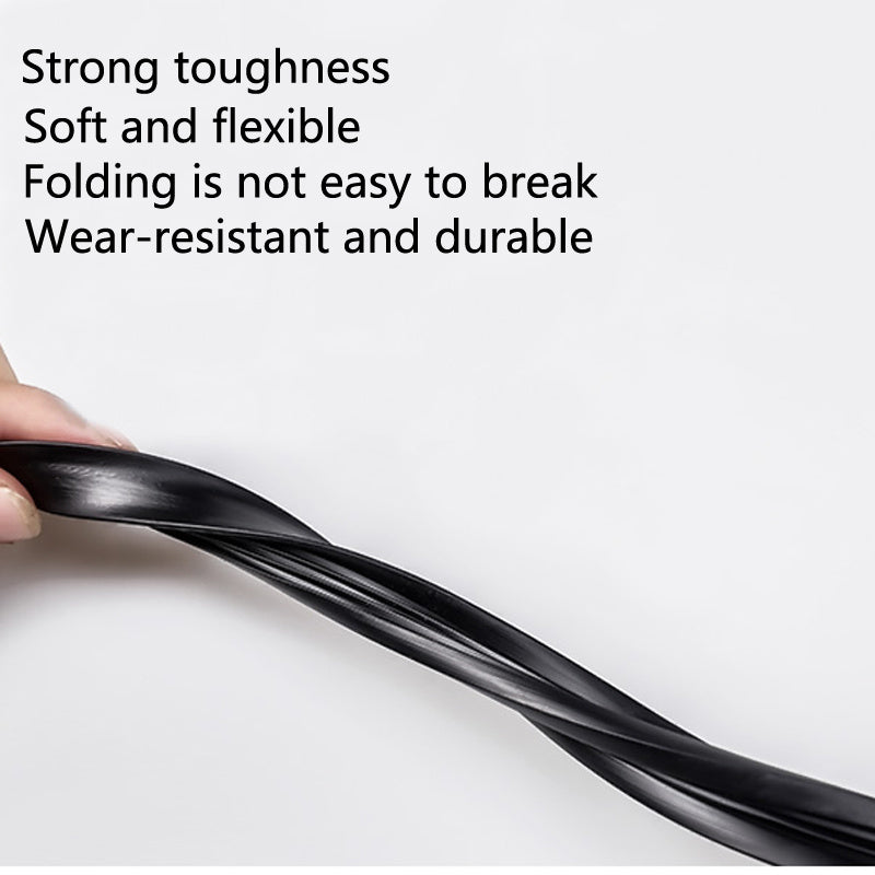 Sello de moldura de panel inferior de parabrisas de goma universal para coche