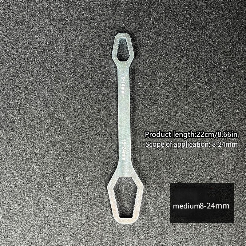 Multi-Functional Double Head Wrench Adjustable Hand Tools for Household Use
