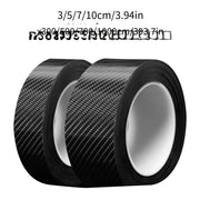 Universal Carbon Fiber Car Threshold Protective Film Waterproof Scratch-Resistant