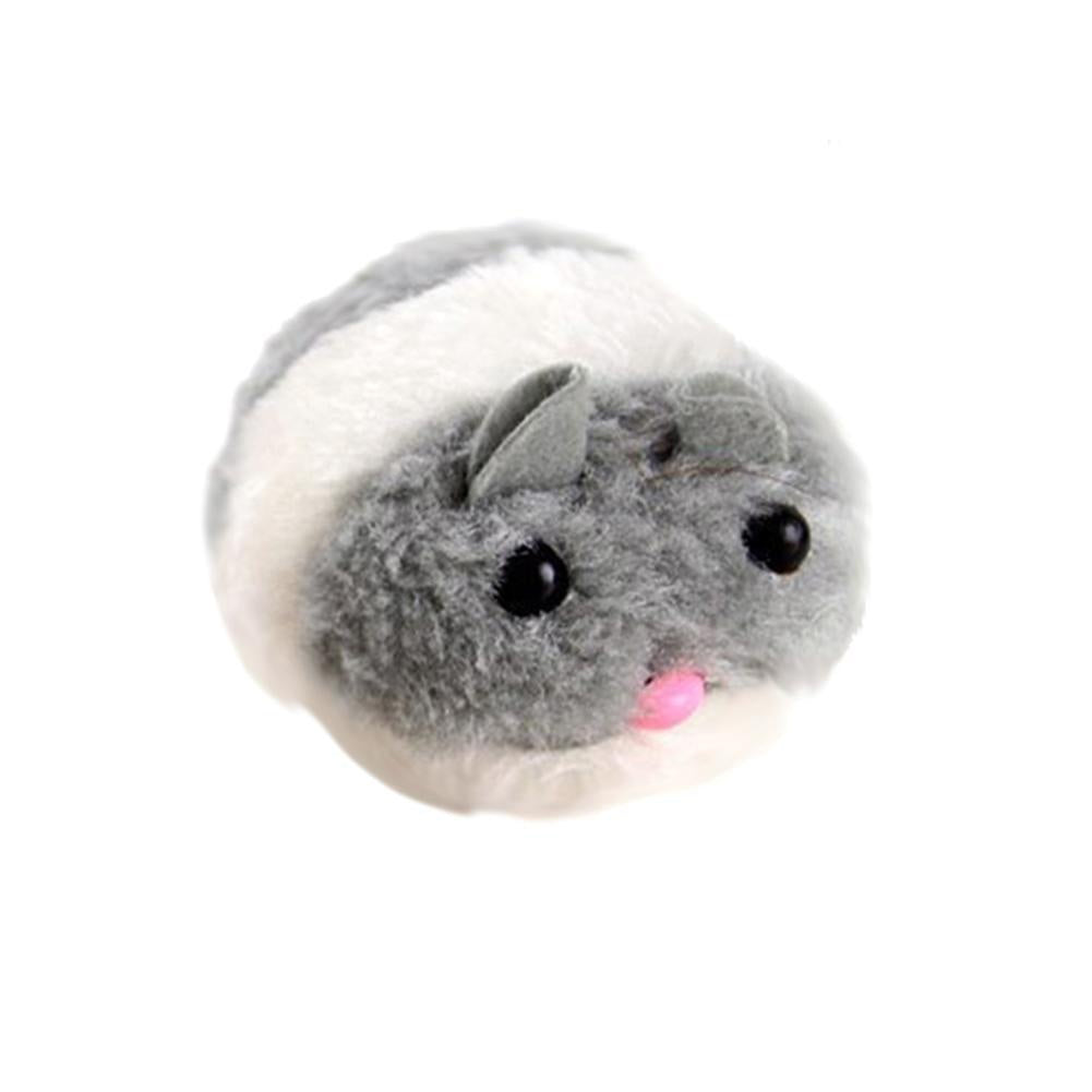 Plush Cat Toy with Mouse Design Shakes and Moves for Cats