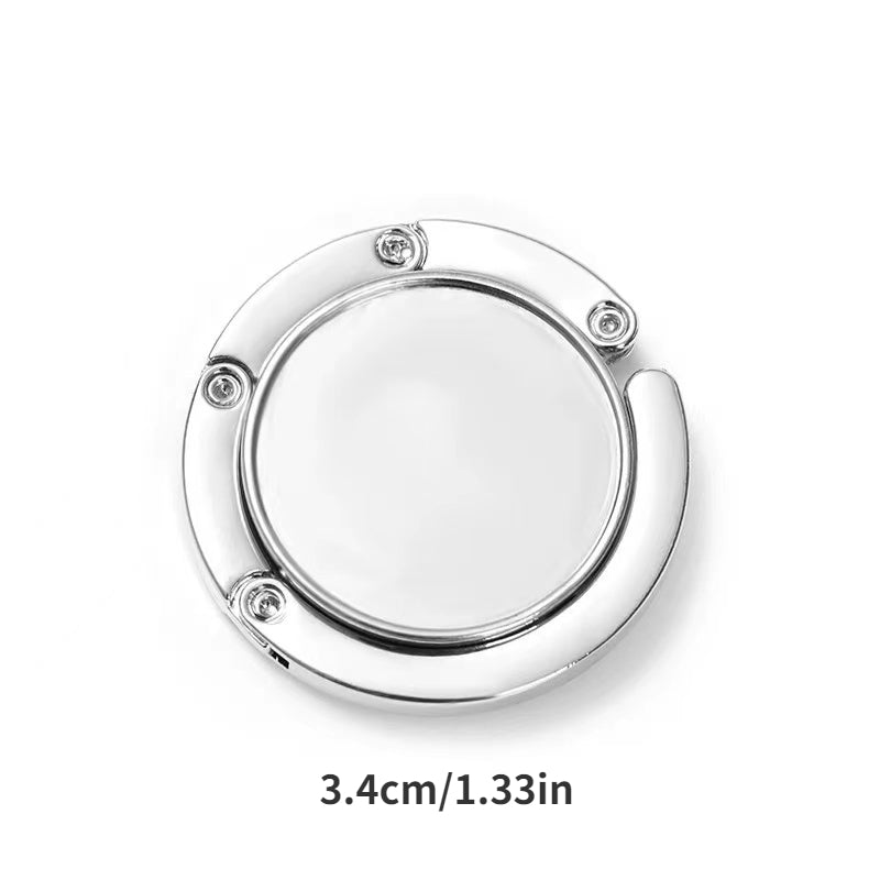 Folding Purse Hook Hangers Portable Bag Buckle Desk Hooks Handbag Holder