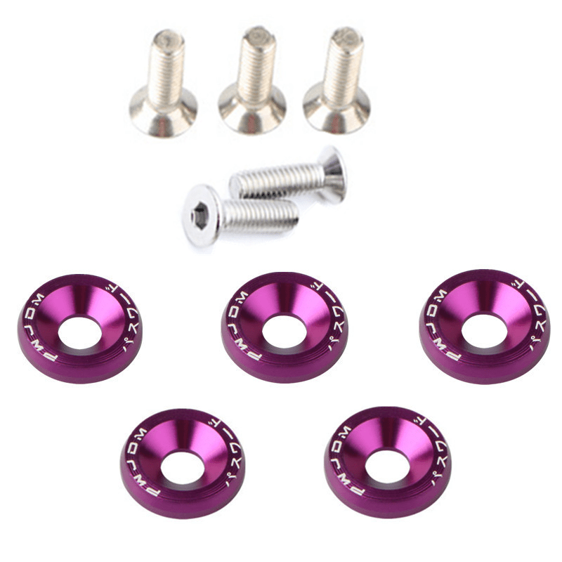 Aluminum Fender Washers and Bolts M6 Auto Motorcycle Accessories