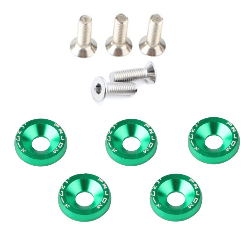 Aluminum Fender Washers and Bolts M6 Auto Motorcycle Accessories
