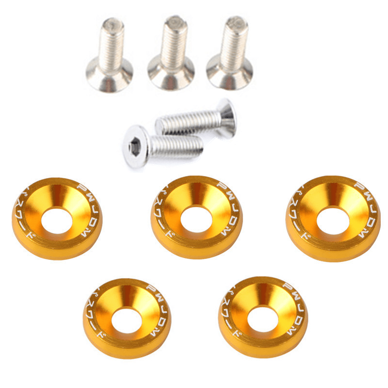 Aluminum Fender Washers and Bolts M6 Auto Motorcycle Accessories