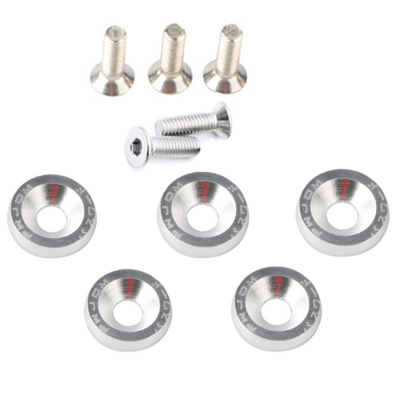 Aluminum Fender Washers and Bolts M6 Auto Motorcycle Accessories