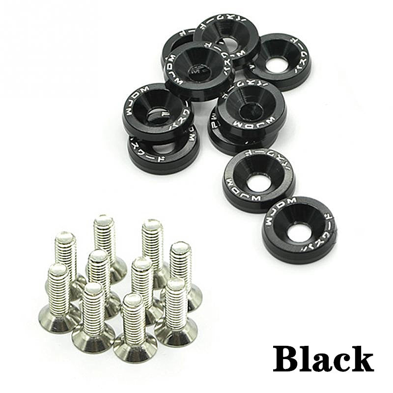 Aluminum Fender Washers and Bolts M6 Auto Motorcycle Accessories