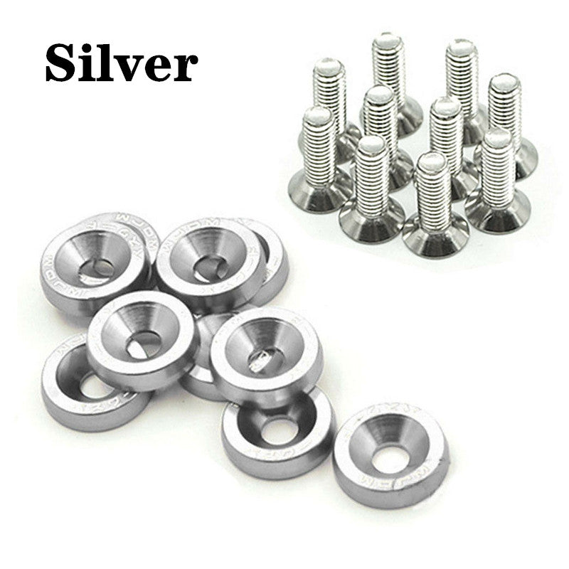 Aluminum Fender Washers and Bolts M6 Auto Motorcycle Accessories
