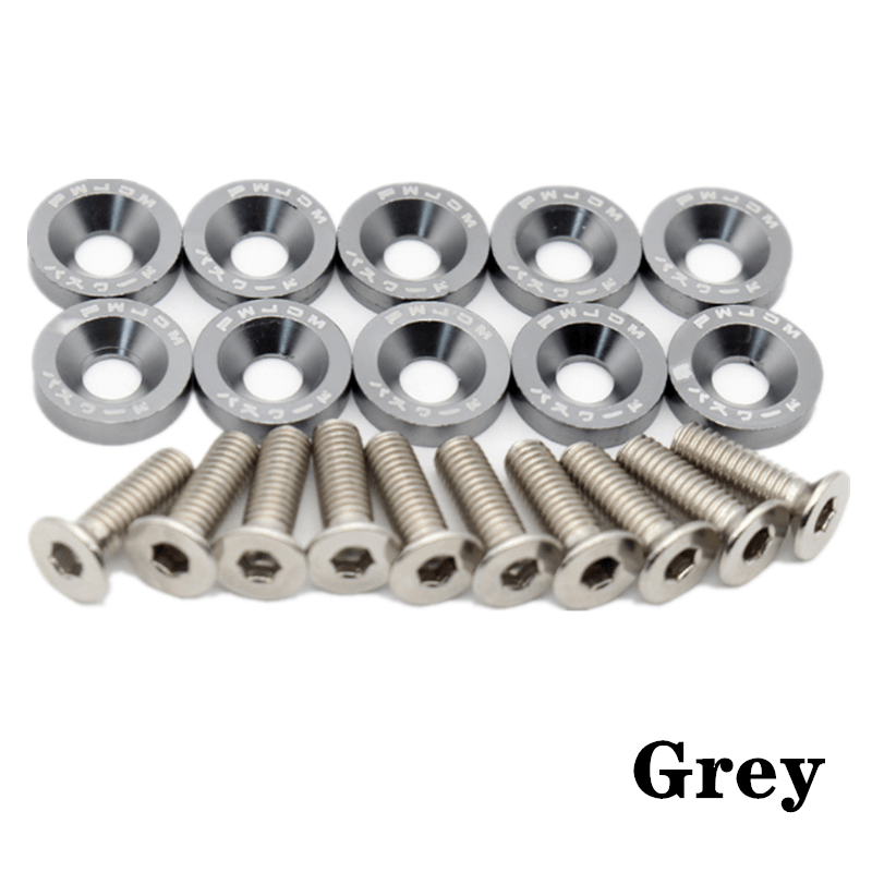 Aluminum Fender Washers and Bolts M6 Auto Motorcycle Accessories