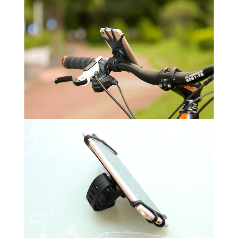 Universal Rotatable Phone Holder for Strollers Prams Carts