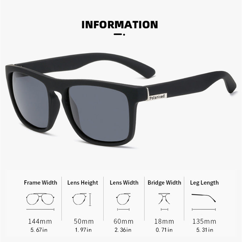 Polarized Retro Fashion Eyewear for Men and Women Driving and Fishing