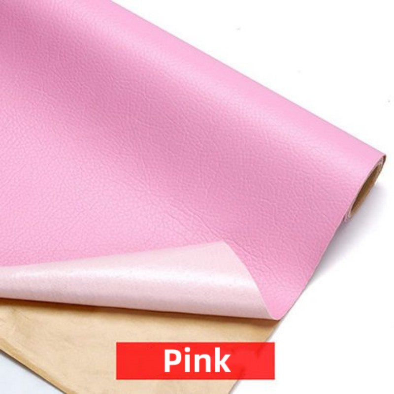 O'z-o'zidan yopishadigan ta'mirlash stikerlari mebel, charm, avtomobil o'rindiqlari va mototsikl o'rindiqlari uchun - 1 dona, 136.98x59.94 sm