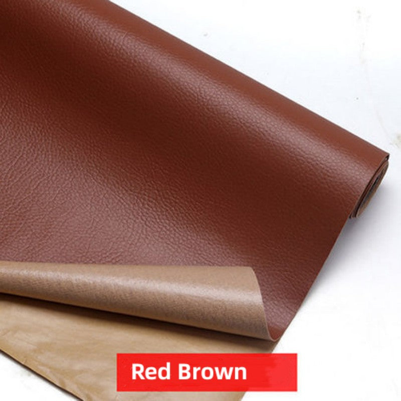 O'z-o'zidan yopishadigan ta'mirlash stikerlari mebel, charm, avtomobil o'rindiqlari va mototsikl o'rindiqlari uchun - 1 dona, 136.98x59.94 sm