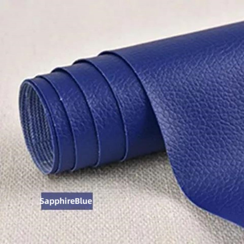 O'z-o'zidan yopishadigan ta'mirlash stikerlari mebel, charm, avtomobil o'rindiqlari va mototsikl o'rindiqlari uchun - 1 dona, 136.98x59.94 sm