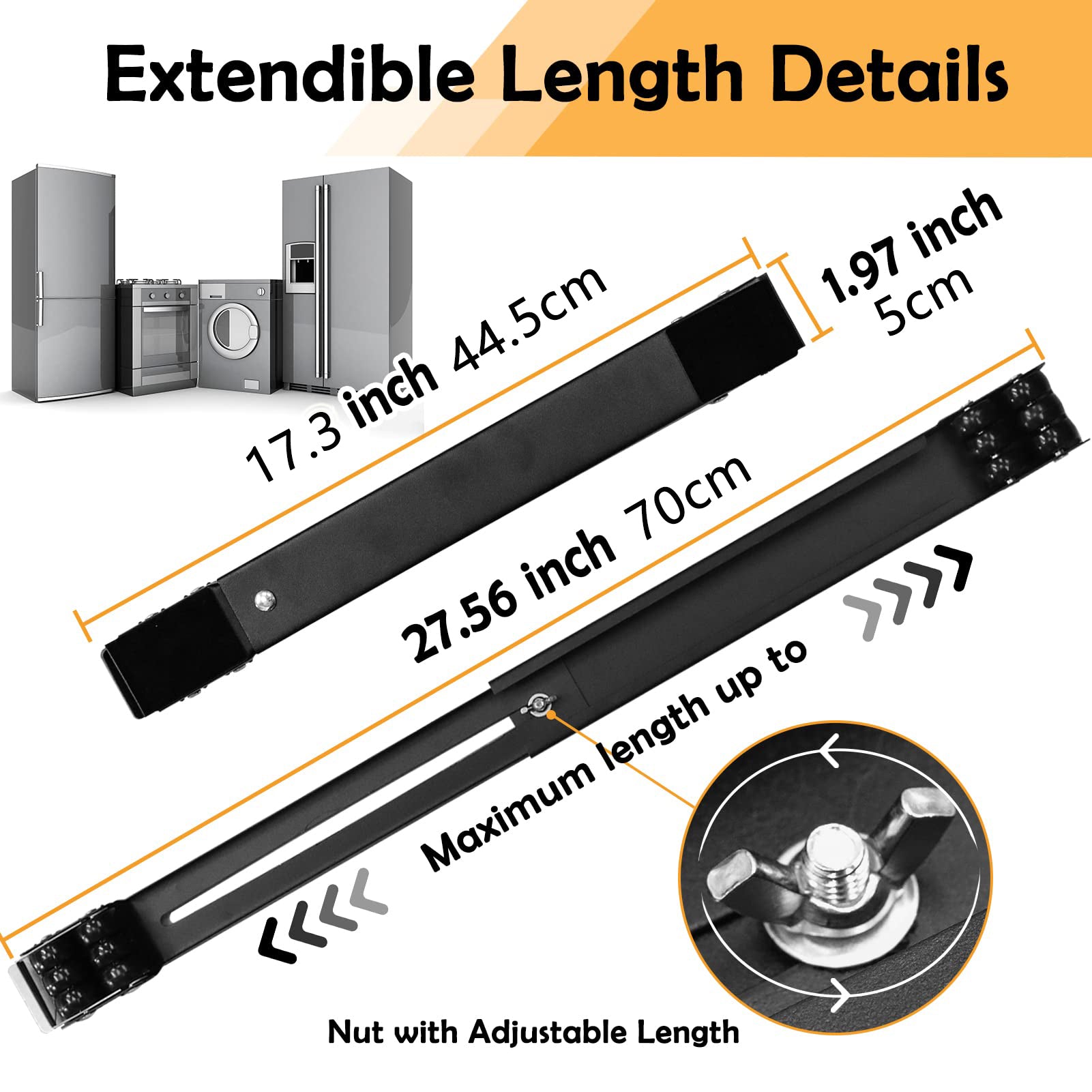Uzatiladigan og'ir metall harakatlanuvchi to'siqlar uchun texnika va mebel