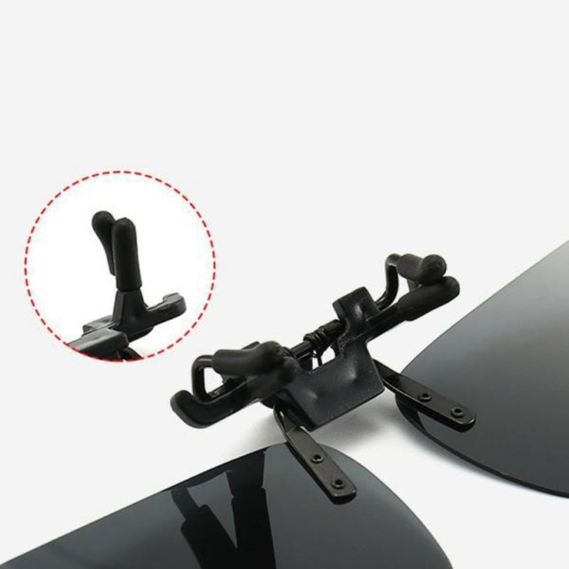 Unisex Clip-On Polarized Night Vision Lenses for Outdoor Sports and Travel