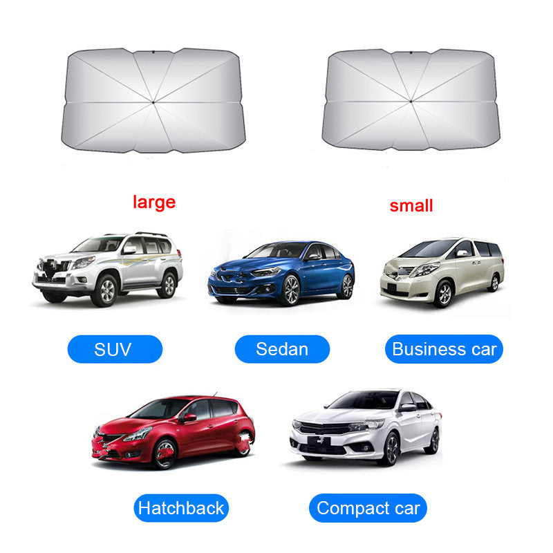 Car Sunshade Umbrella Parasol Sun Protector for Vehicle Interior Windshield