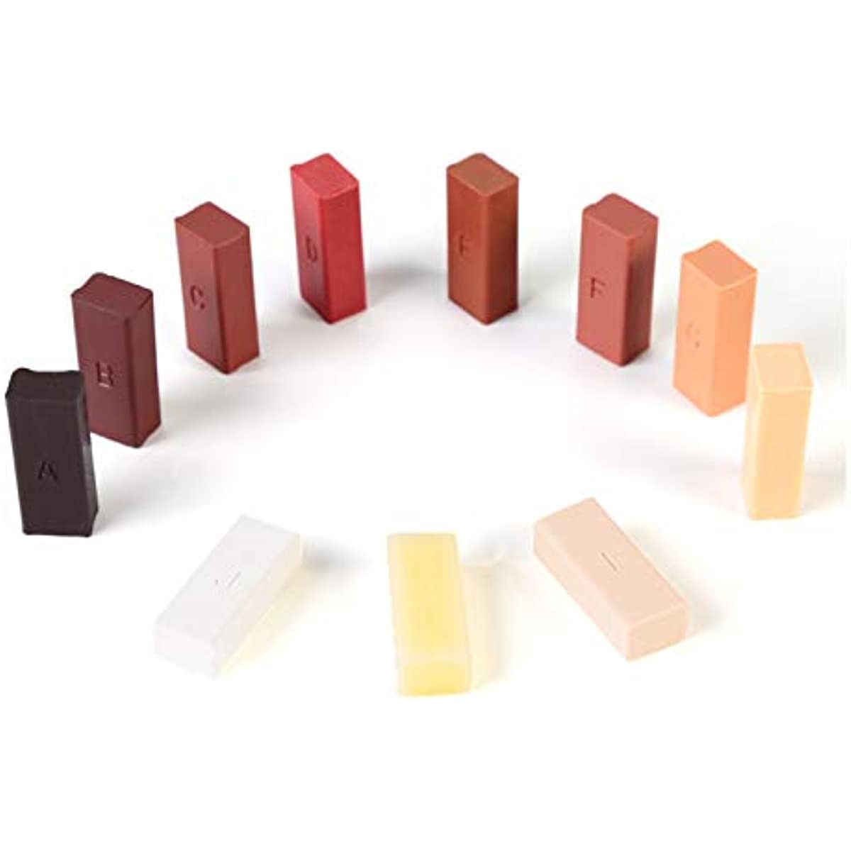 Набор для ремонта мебели с воском и инструментом для плавления для деревянных полов и мебели в различных цветах