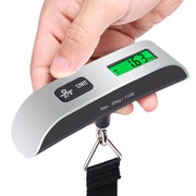 Portable Electronic Luggage Scale 50KG with Hook for Parcels, Fishing, Lifting