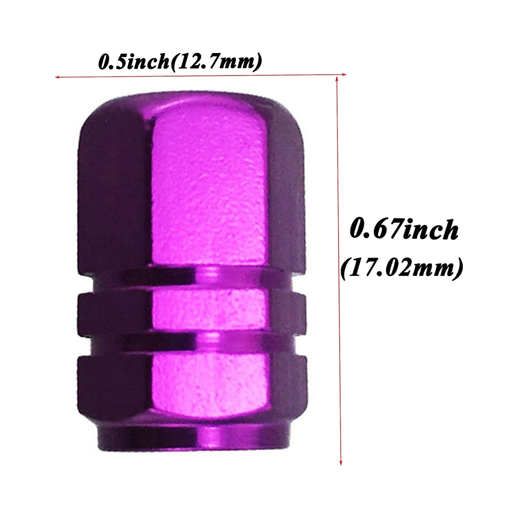 4pcs Aluminum Alloy Tire Valve Stem Caps Car Wheel Pressure Cover Screw Fit Most Vehicles