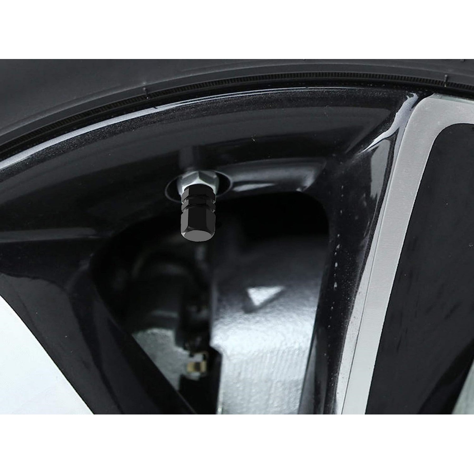 4 шт. крышки для вентилей шин из алюминиевого сплава, крышка для давления в колесах автомобиля, винт, подходит для большинства транспортных средств