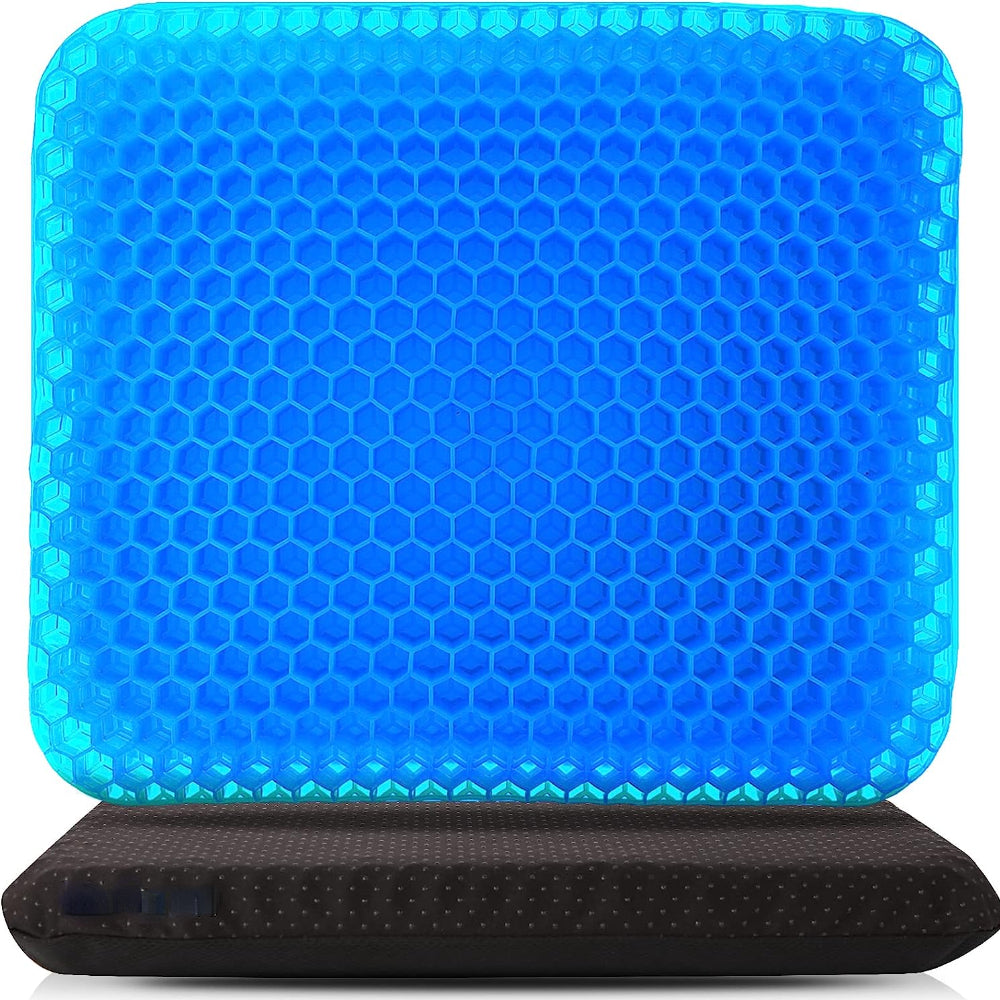 Gel Seat Cushion for Office Car Seat Soft Breathable Hip Pain Relief