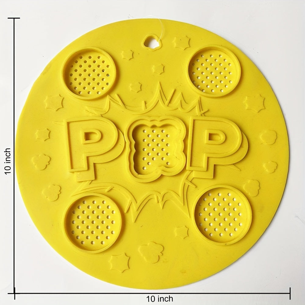 Tapa de silicona para microondas para palomitas de maíz, herramienta de cocina para sazonar y dar sabor