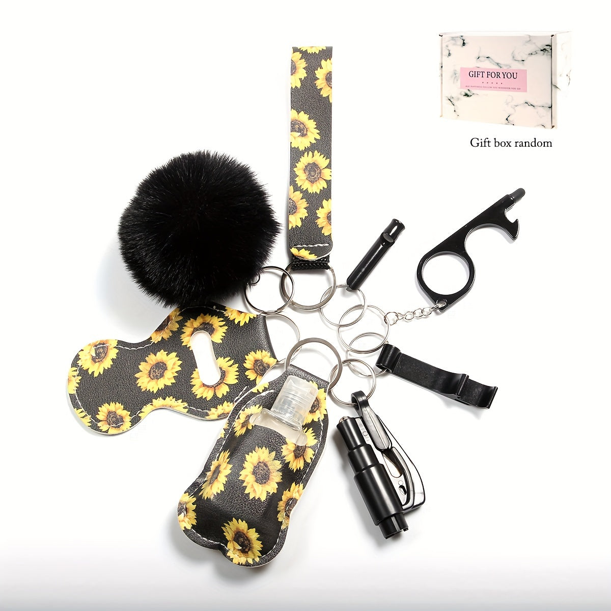 Men's Safety Protection Set with Gift Box, 8-Piece Protective Accessories