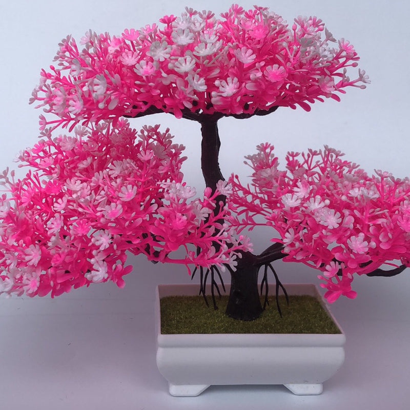 Artificial Bonsai Tree for Room Decor, Entryway, Desk, and Bookcase