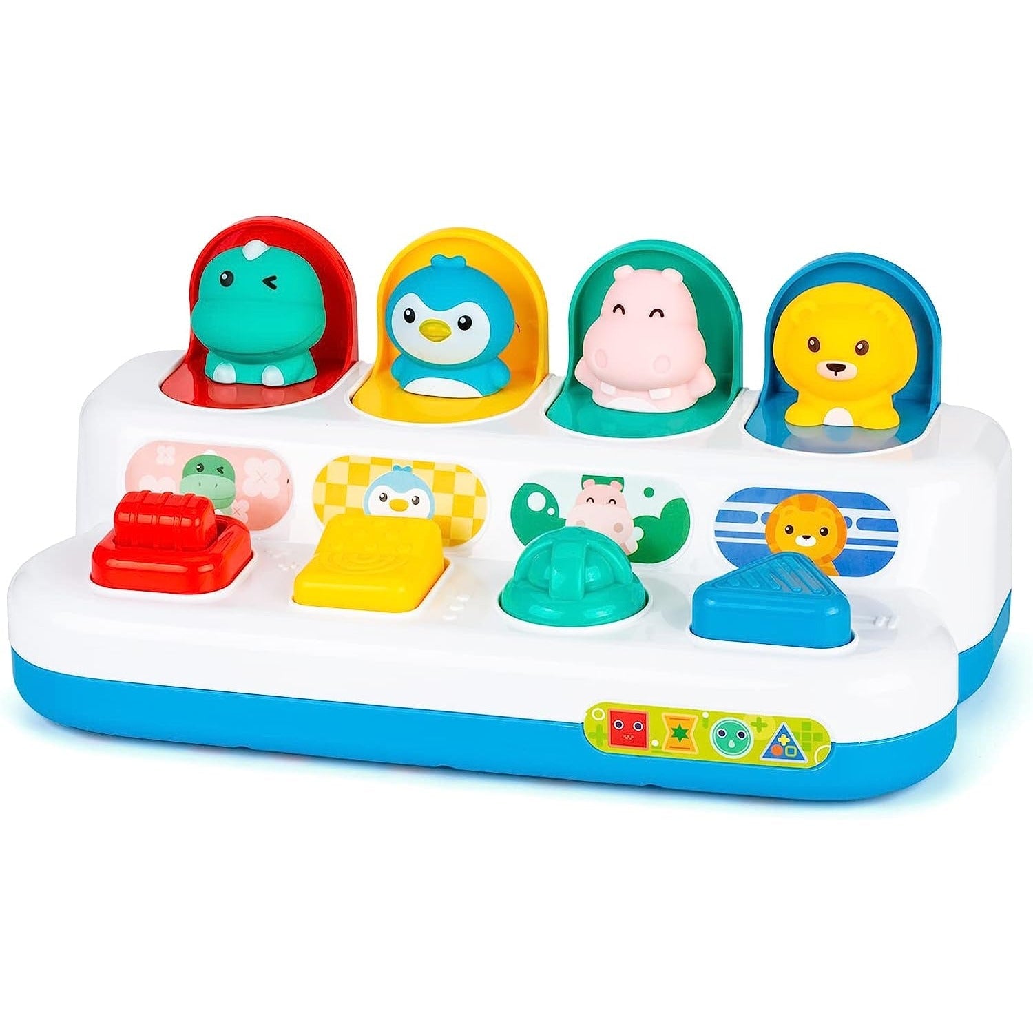 Interactive Baby Sensory Toy with Animal Characters for Learning and Development