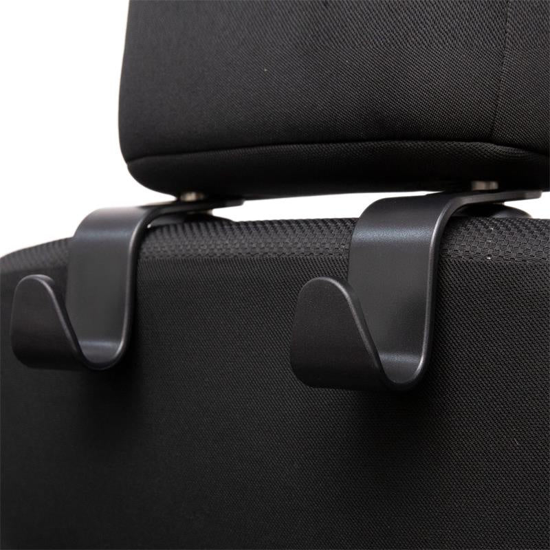 Universal Car Seat Headrest Hooks PVC Back Seat Organizer Holders (4 or 8 Pack)