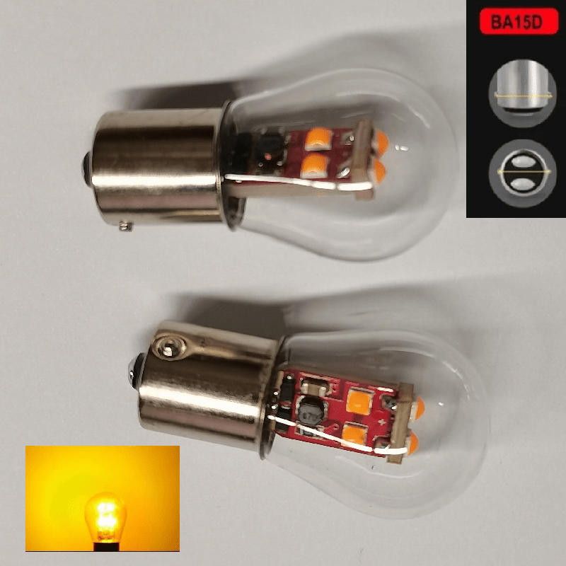 Car Indicator Lights 2 Pack 1156 1157 LED Brake Backup Bulbs Amazon