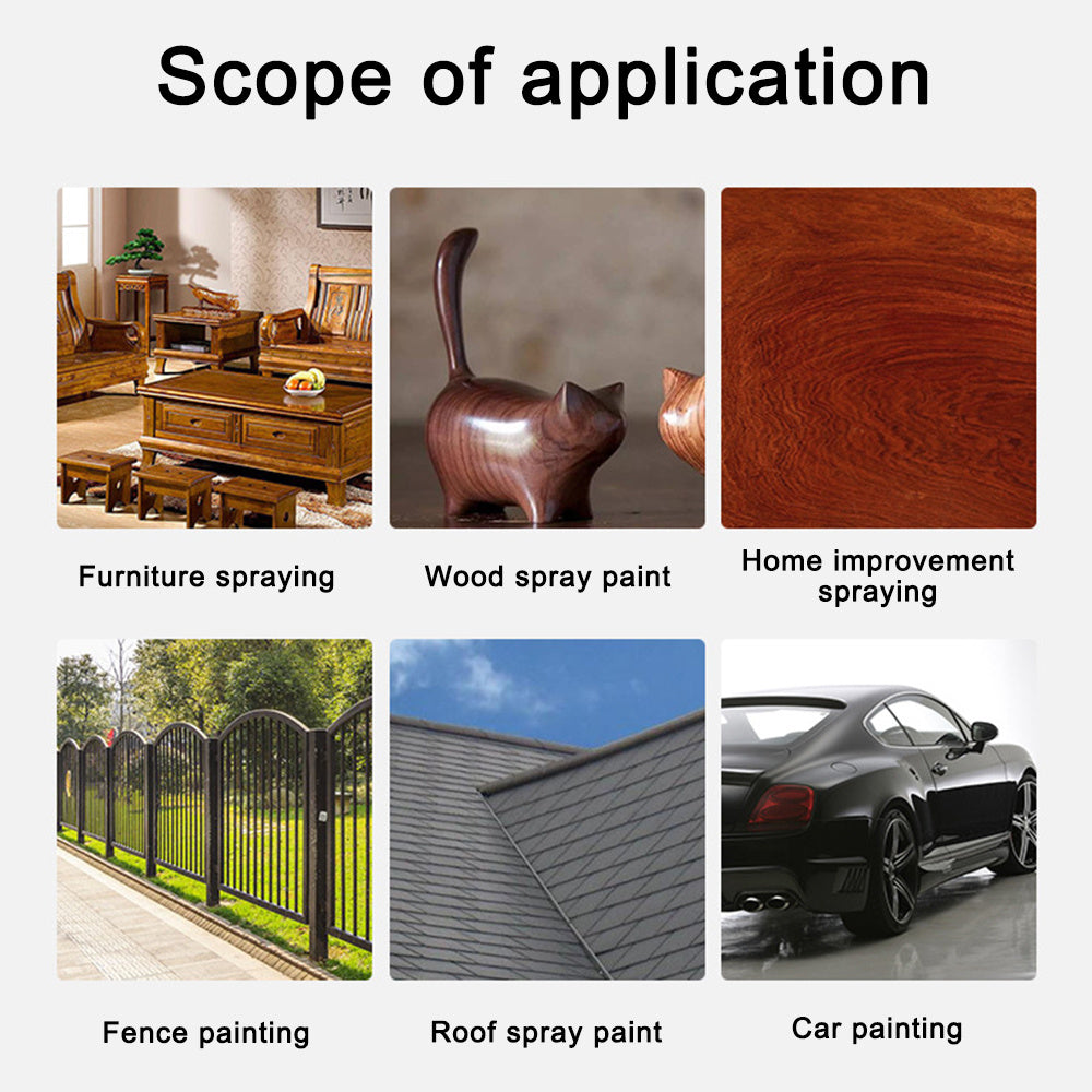 Professional 400ml Aluminum Airbrush Spray Gun for Car and Furniture Painting