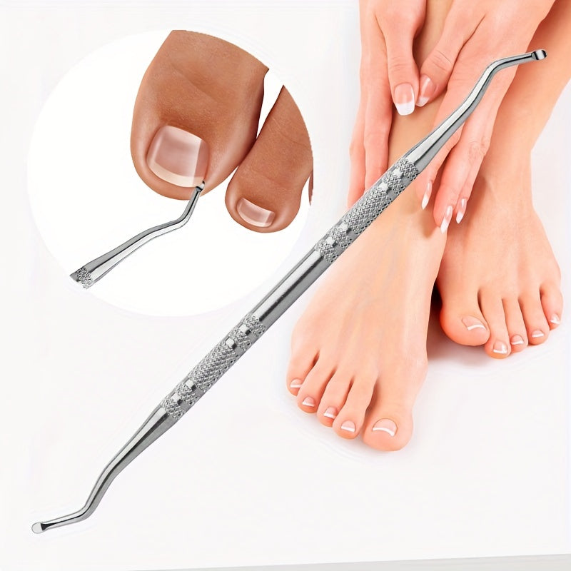 Unisex Stainless Steel Toenail Tools Toenail File Nail Cleaner Set