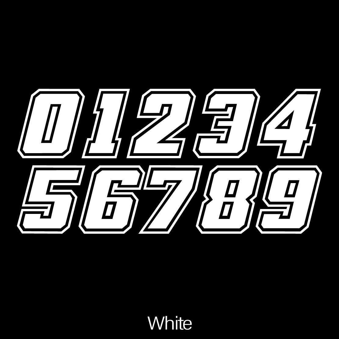 10 Pieces Vinyl Racing Car Stickers Auto Decals for Vehicles Trucks Vans