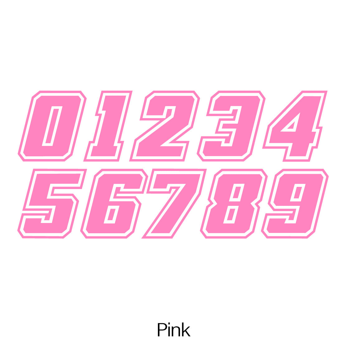 10 Pieces Vinyl Racing Car Stickers Auto Decals for Vehicles Trucks Vans