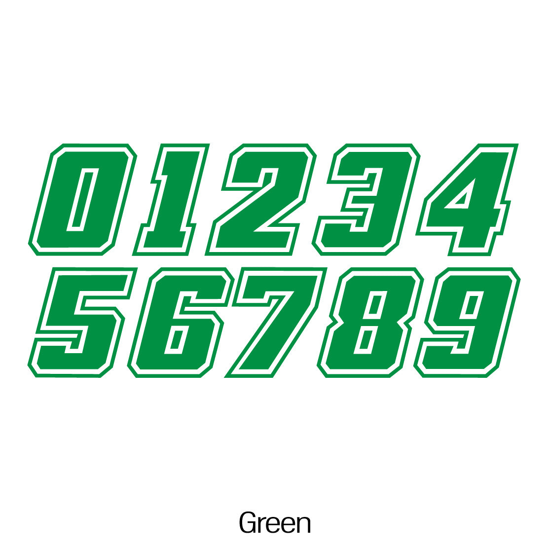 10 Pieces Vinyl Racing Car Stickers Auto Decals for Vehicles Trucks Vans