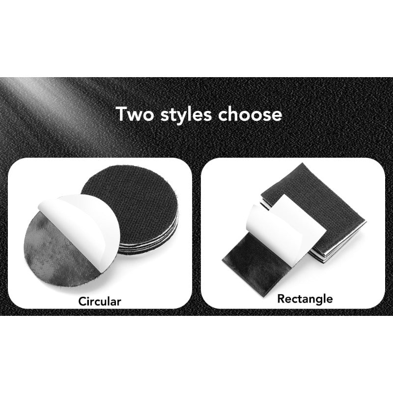 Universal avtomobil pol mato fastener lenti izsiz ikki tomonlama tirnoqli va velcro