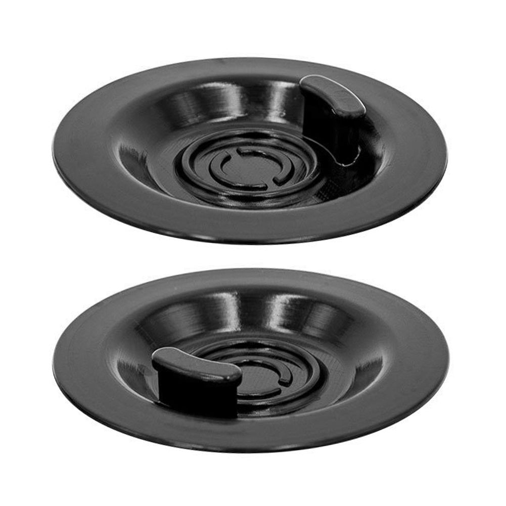 2 Pieces Silicone Espresso Backflush Discs 54/58mm Dark Gray Coffee Machine Cleaner