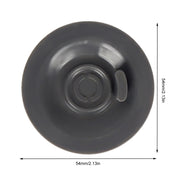 2 Pieces Silicone Espresso Backflush Discs 54/58mm Dark Gray Coffee Machine Cleaner