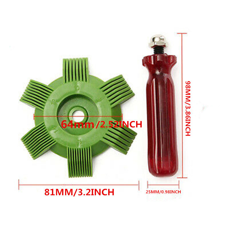 Universal Radiator Fin Repair Comb Tool for Air Conditioner and Car Cooling System