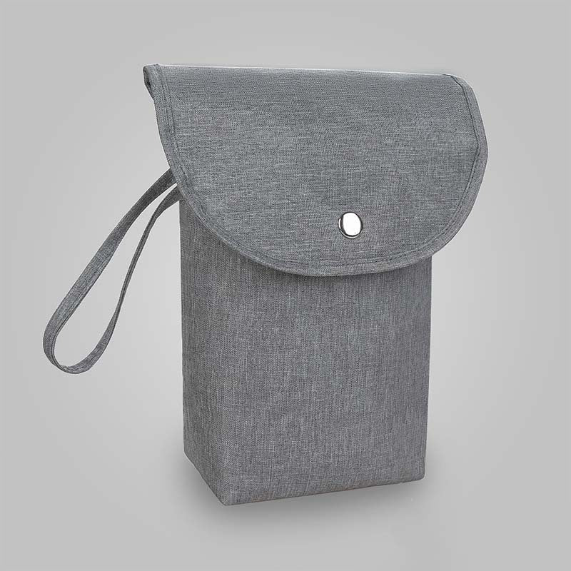 Bolsa de pañales reutilizable impermeable con gran capacidad para mamás