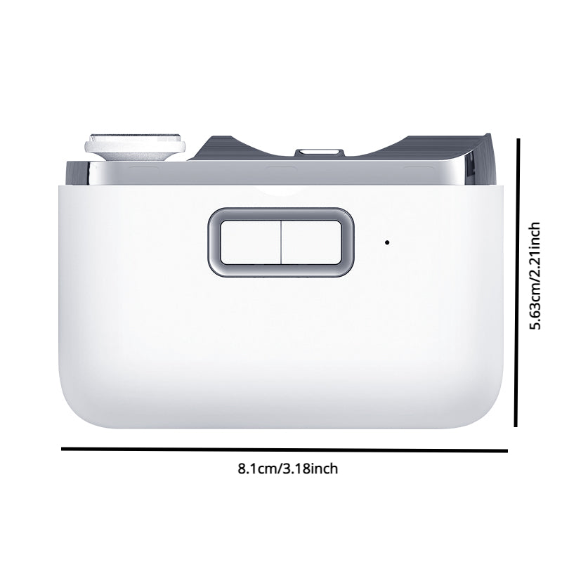 Electric Nail Clipper and Polisher 2-in-1 Rechargeable USB Manicure Tool