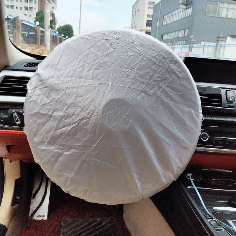 Universal Car Sunshade Silver Coated Cloth Sun Visor Window Insulation