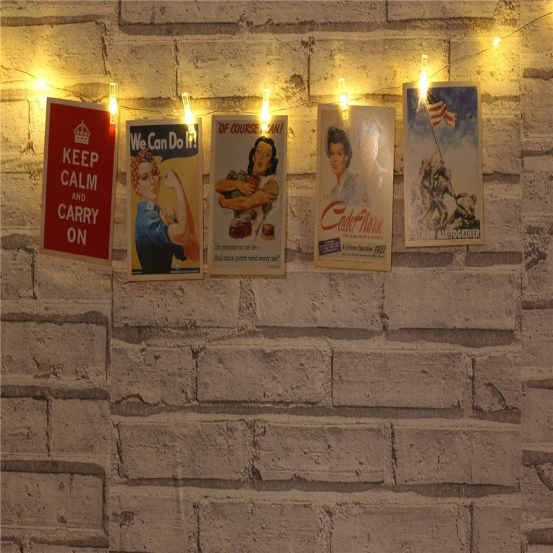 Mini Transparent Plastic Clips for Photos and Towels Pack of 50 or 100