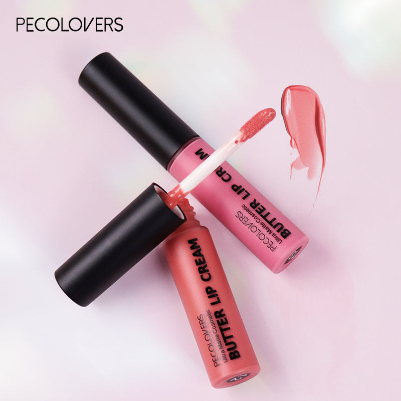 Kit de lápiz labial mate impermeable para mujer, 20 colores, brillo de labios de larga duración