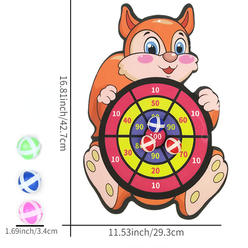 Ota-ona va bola uchun ichki va tashqi o'yinlar uchun interaktiv dart maqsadli tayoq to'p o'yinchoq
