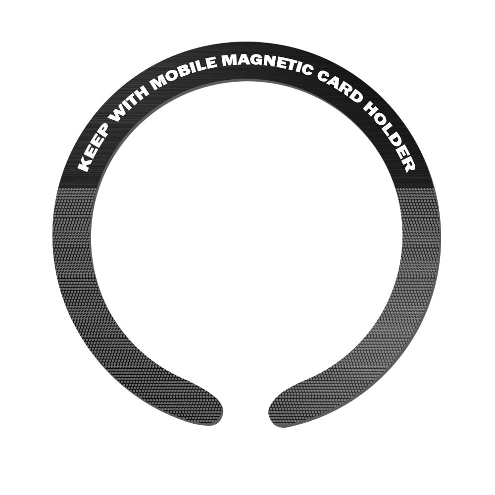 Universal Magnetic Suction Ring for Phone Wireless Charging Car Mount Stickers