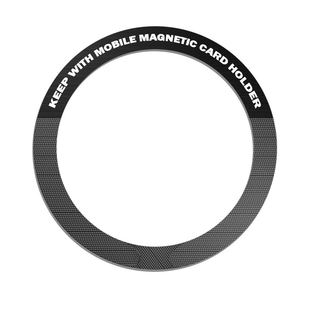 Universal Magnetic Suction Ring for Phone Wireless Charging Car Mount Stickers